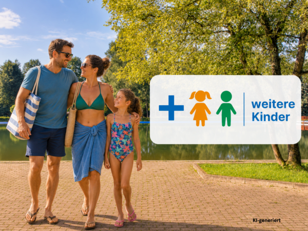 Tageskarte Familie 2 Erwachsene + 1 Kind